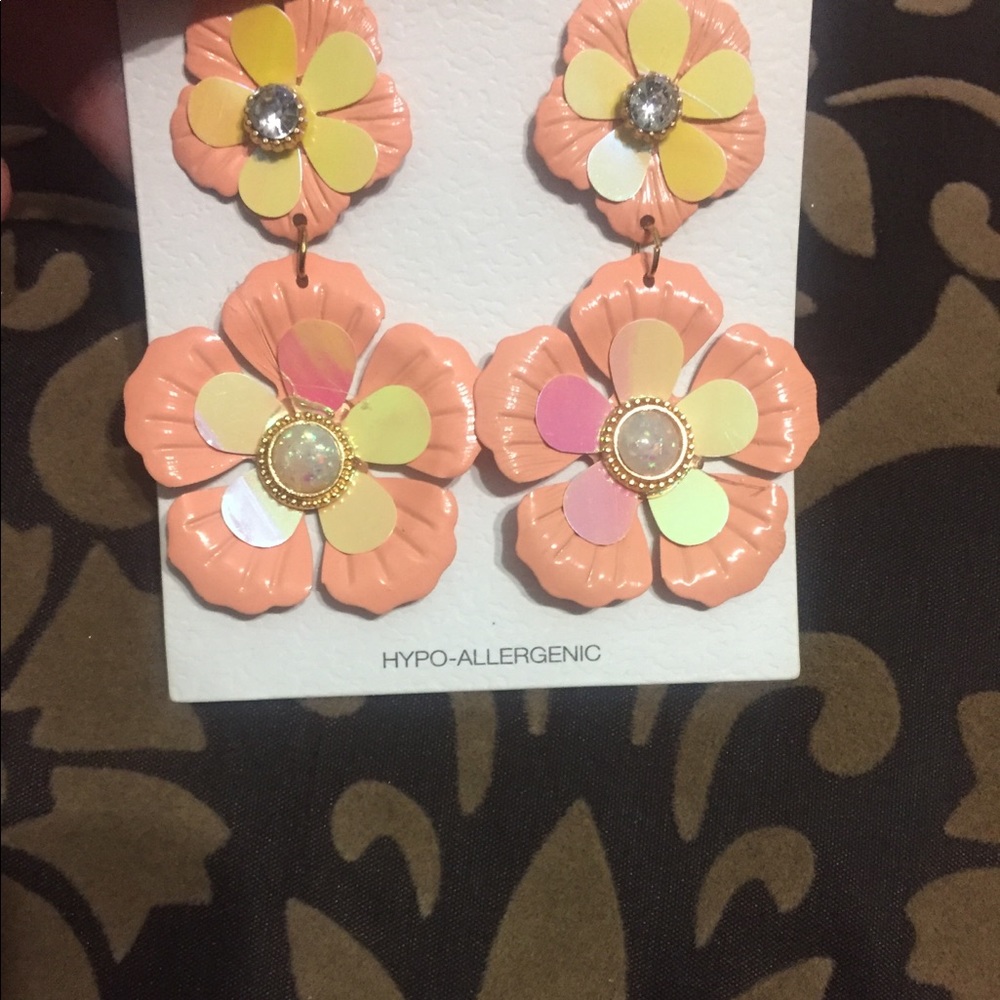 New ! Cute flower earring !